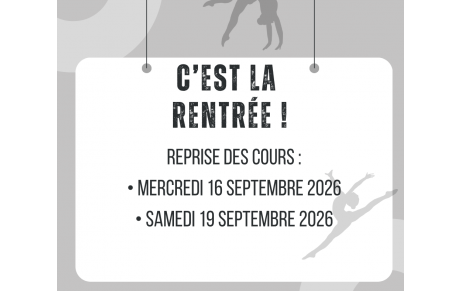 Reprise des cours